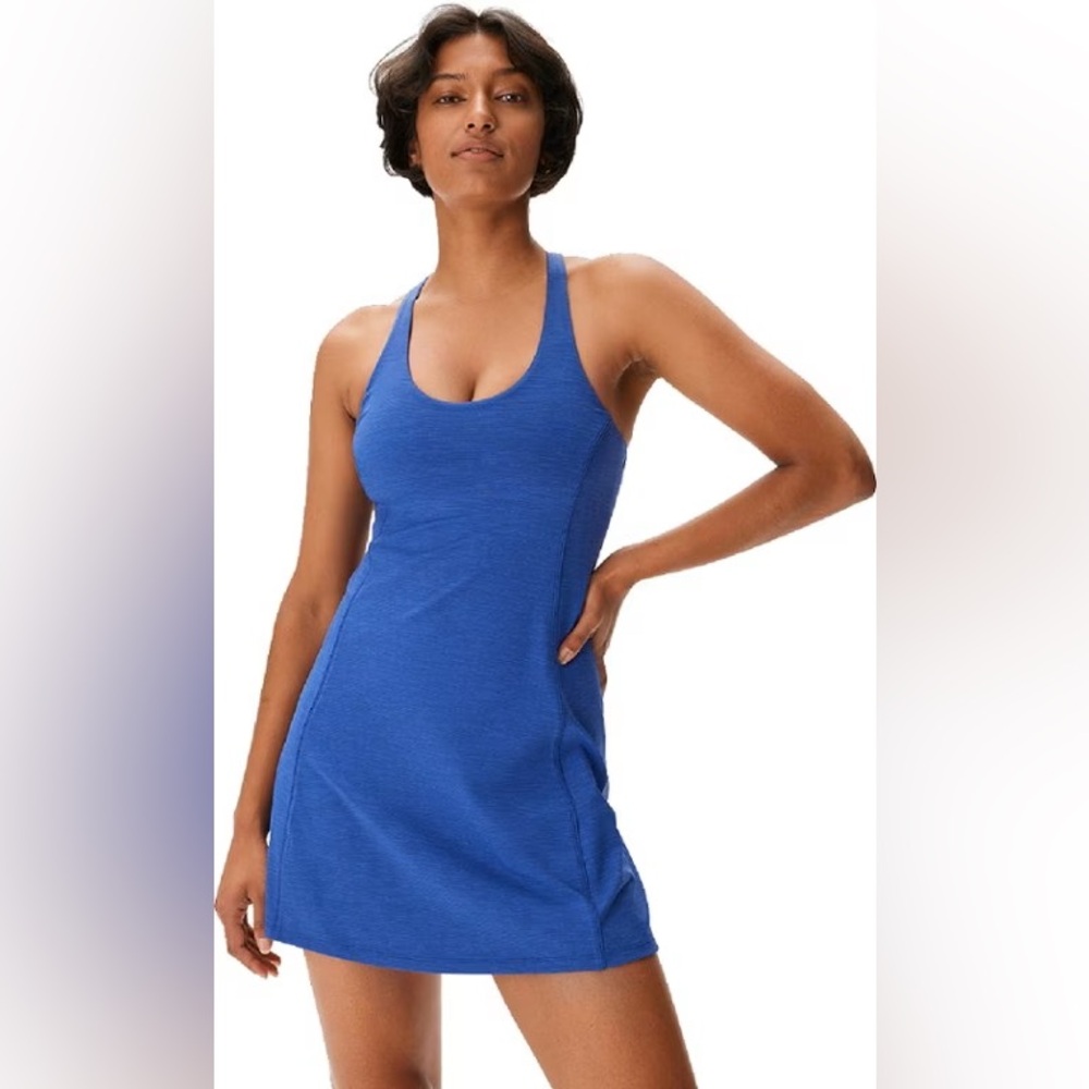 💙NWT Outdoor Voices Doing Things dress new blue size M